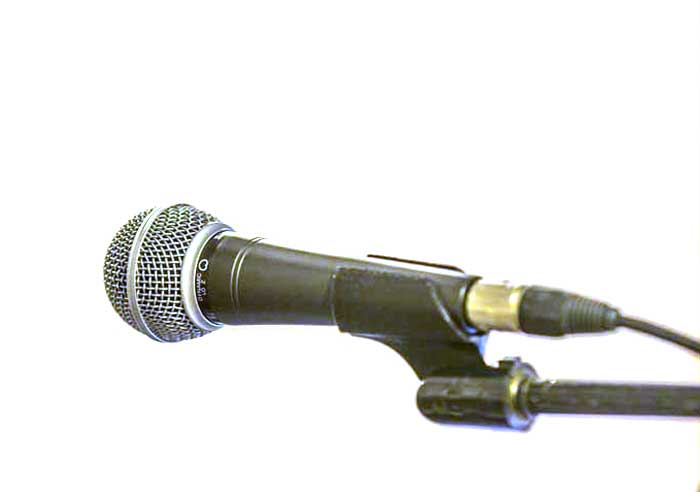 Shure SM48 microphone