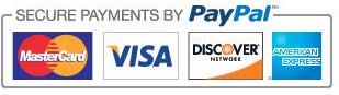 Pay securely with Paypal